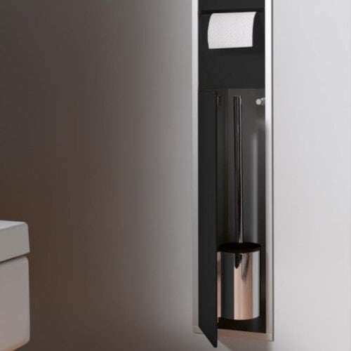 Produktbild Emco WC-Modul ASIS 150 Unterputz, 809x168mm aluminium/schwarz