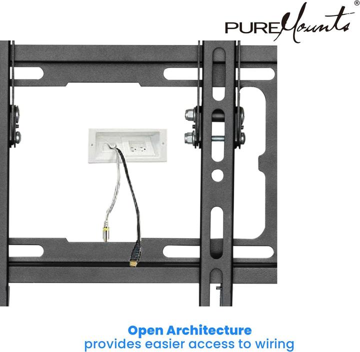 Produktbild PureMounts TV-Wandhalter PM-BT 210, Vesa 200x200 mm (Wand, 45 kg)