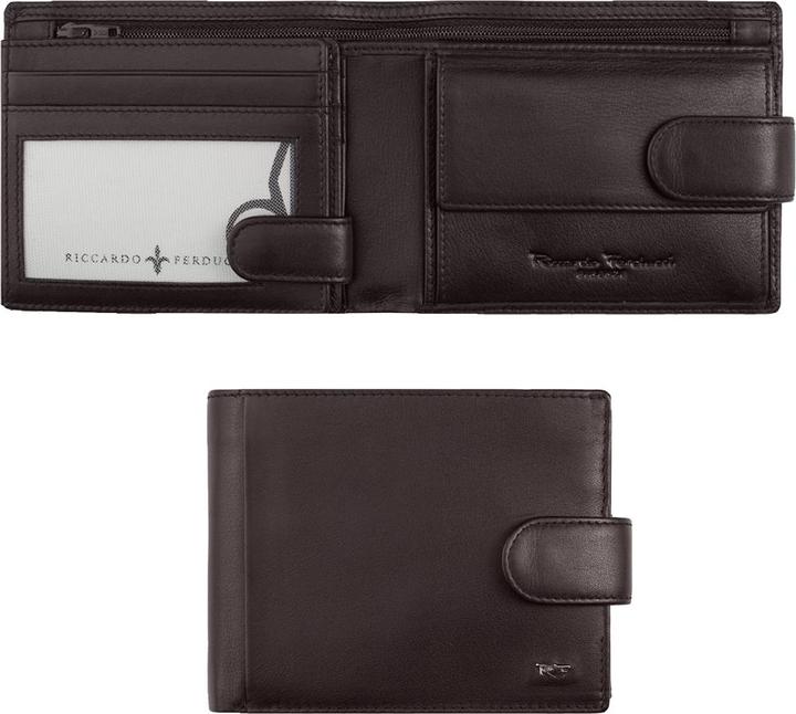 Produktbild Riccardo Ferducci Herren Geldbörse mit Lasche, RFID