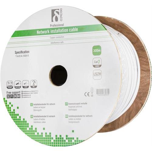 Deltaco S (F/FTP, CAT7, 305 m), Netzwerkkabel