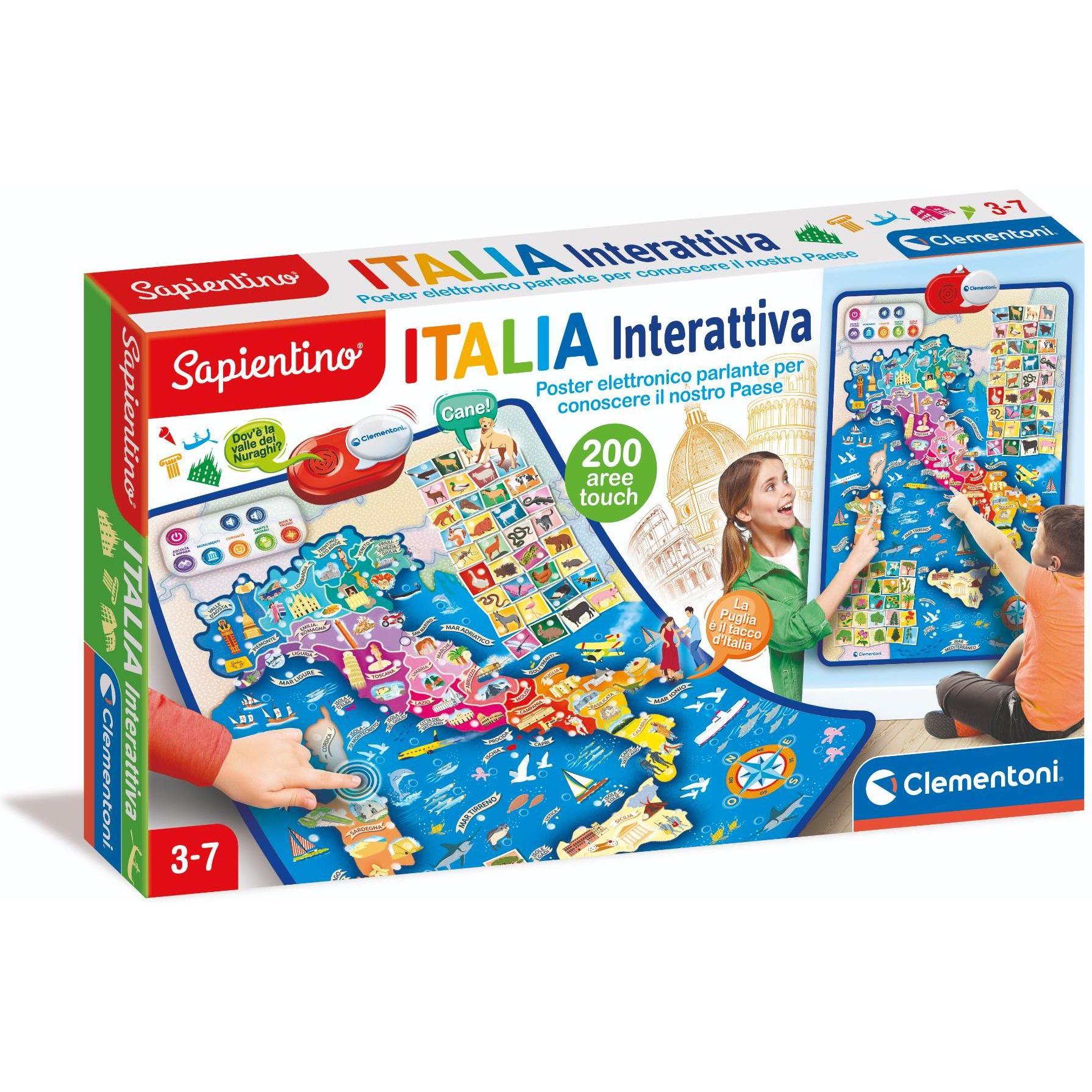 Clementoni Sapientino Karte Italien