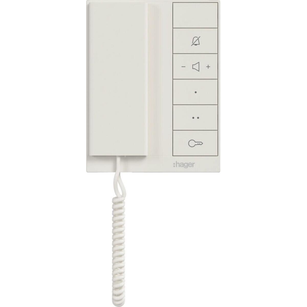 Hager, Klingel + Türsprechanlage, RTQ640X