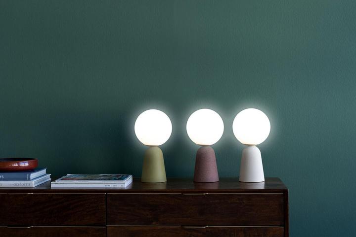 Image du produit Kare Design Lampe de table Bollie Rouge 33cm (E14, E27)