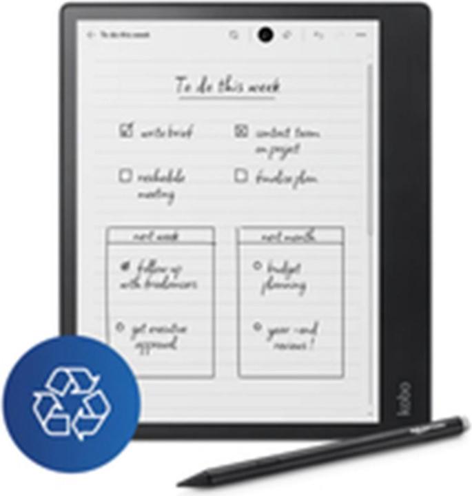 Kobo Elipsa 2E incl. pen 2 (10.30", 32 GB, Zwart)