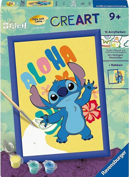 Actual product image Ravensburger Painting by numbers - Disney Stitch