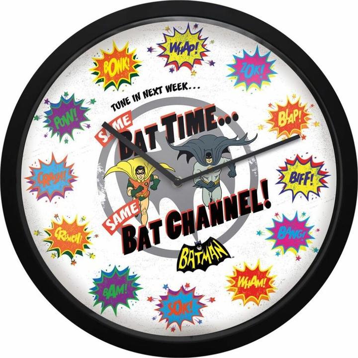 Actual product image Fanattik DC Comics Wall Clock Batman Retro (30 cm)