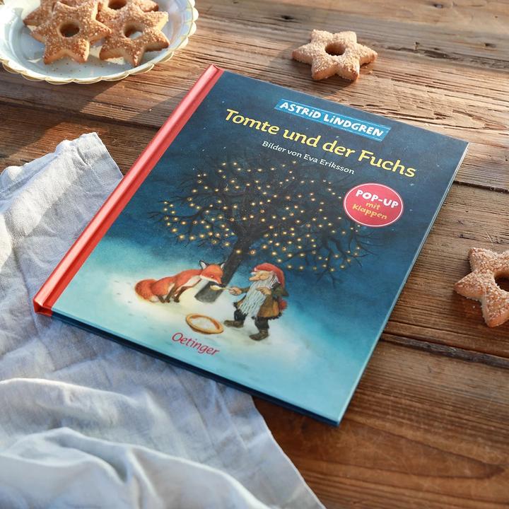 Actual product image Tomte und der Fuchs (German, Astrid Lindgren, 2022)