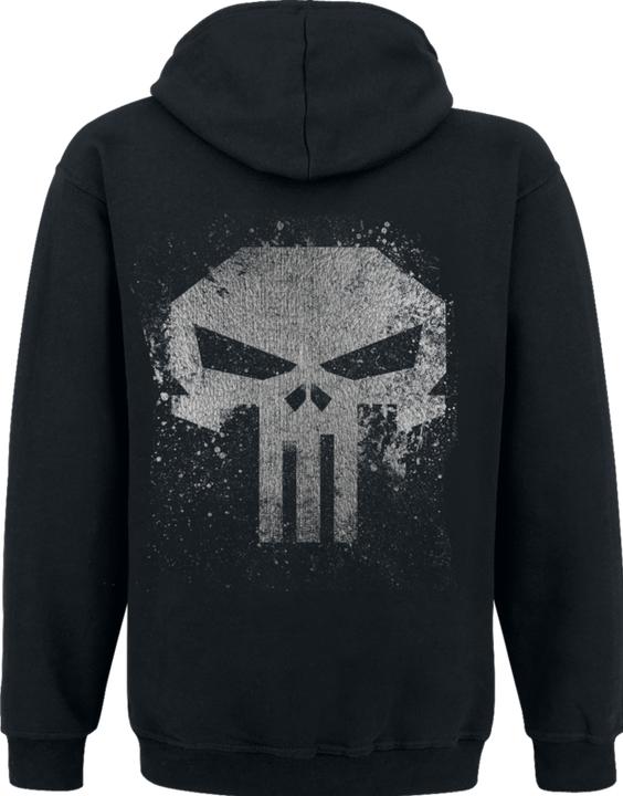 Produktbild Heroes Inc Punisher Kapuzenpullover Skull With Metallic Ink Grösse S (S)