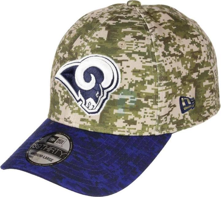 Immagine prodotto New Era NFL - Los Angeles Rams - Digi Camo 39Thirty Cap Verde LXL (59, 60, 61, 62)