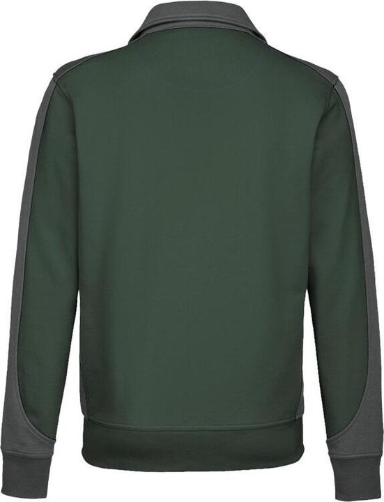 Produktbild Hakro Sweatjacke Contrast Perf tanne/anthrazit Gr.5XL (5XL)