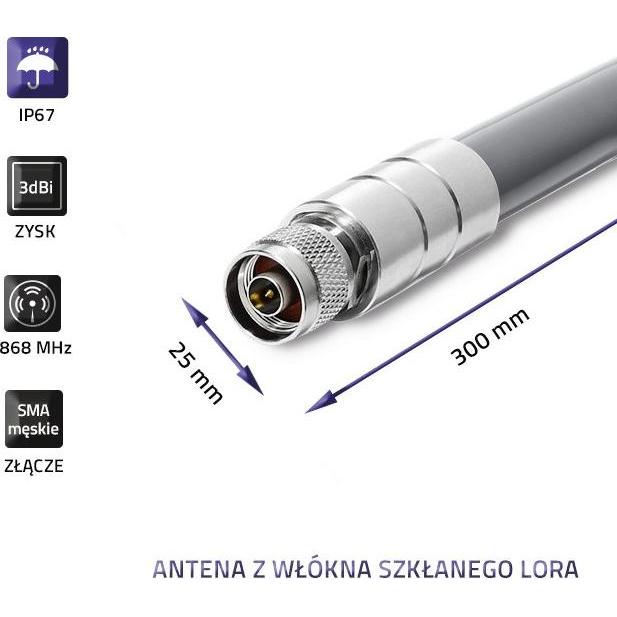 Thumbnail - Qoltec, Auto Antenne, antenne