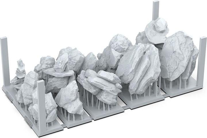 Produktbild AK Interactive ROCKS & TORS - BASING BITS 12 pieces