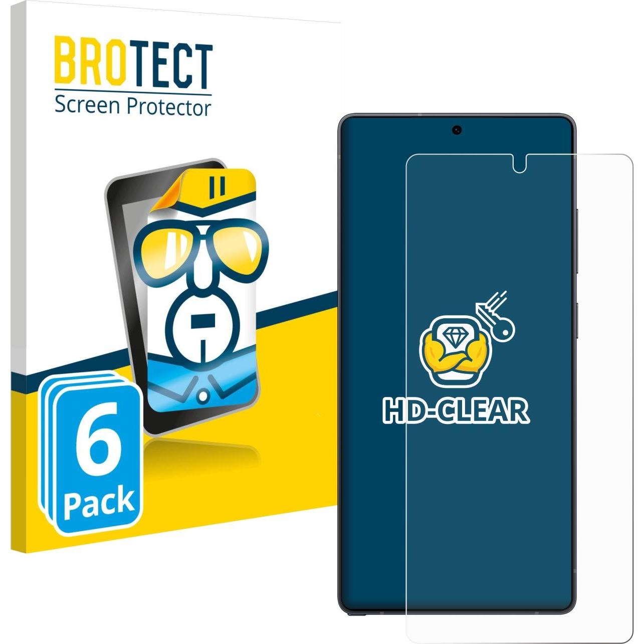 BROTECT Schutzfolie Displayschutz Displayschutzfolie Folie Klar Transparent (6 Stück, Samsung Galaxy S25 Ultra), Smartph...