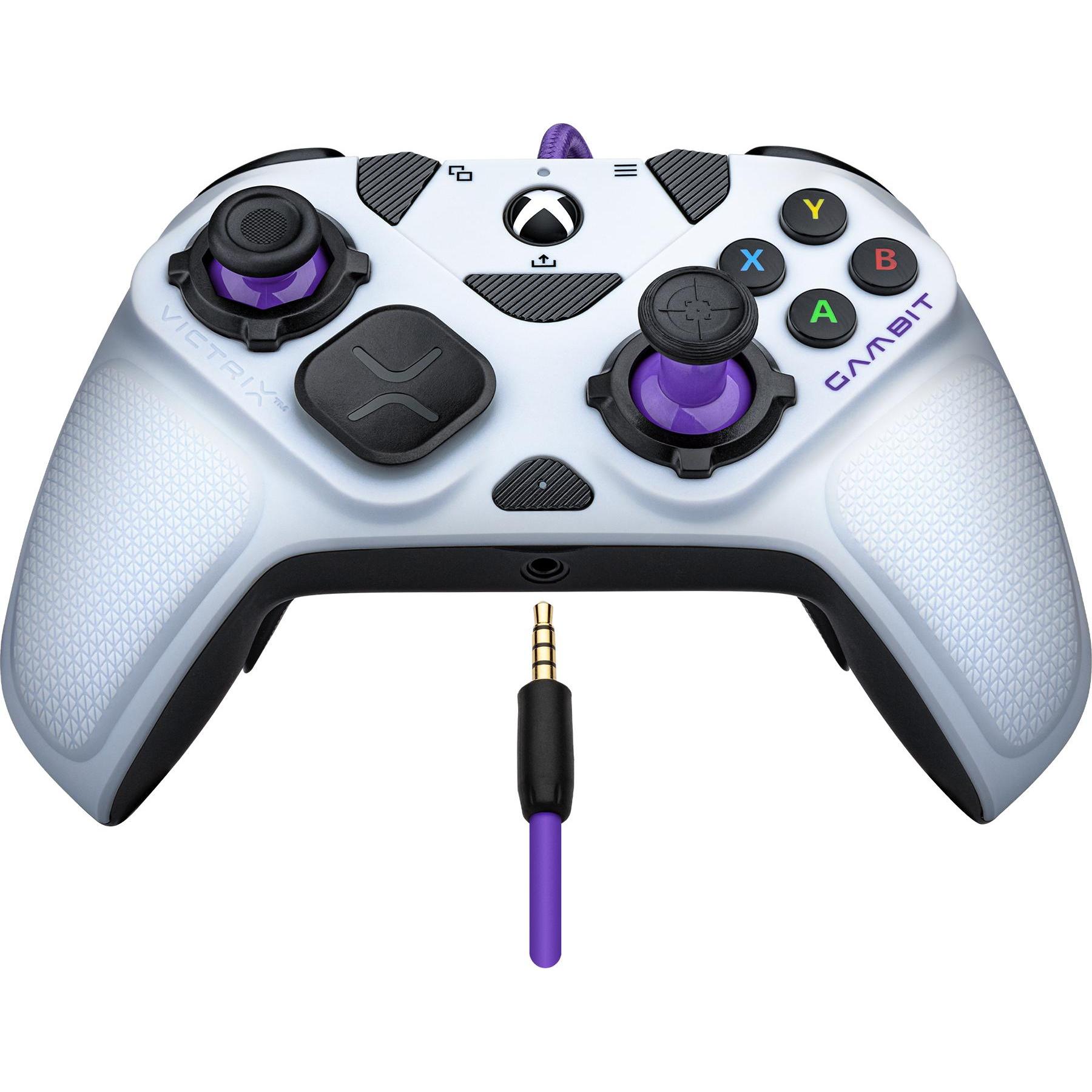 Victrix Gambit Tournament (Xbox One S, PC, Xbox Series S, Xbox Series X), Gaming Controller, Weiss