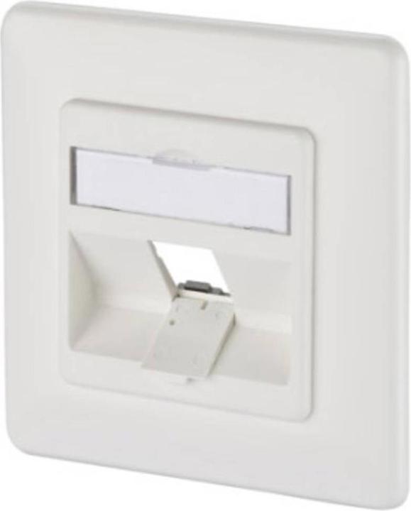 Metz Connect 130B20D11002KE Keystone 1Port DE UP leer reinweiss Anschlussdose