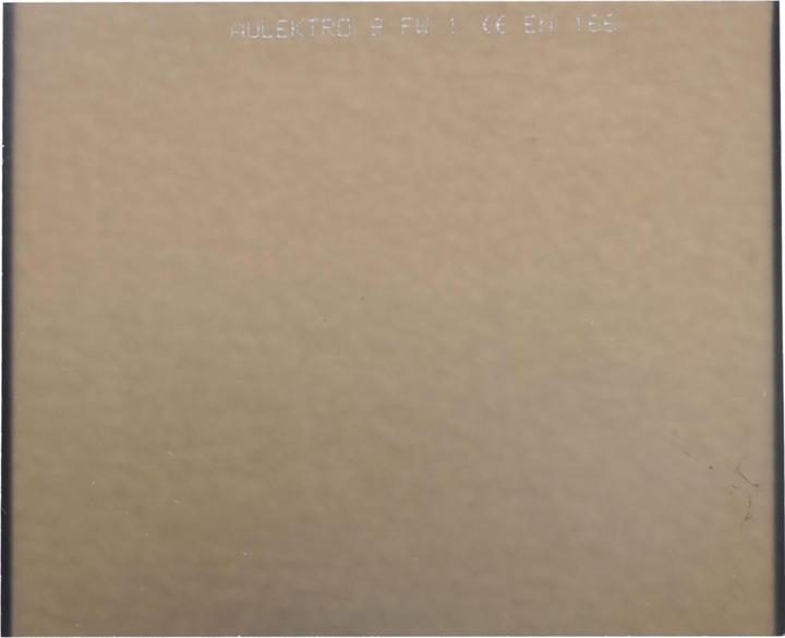 Elmag Replacement lens DIN A10 mirrored 90 x 110mm for electric welder shields and helmets