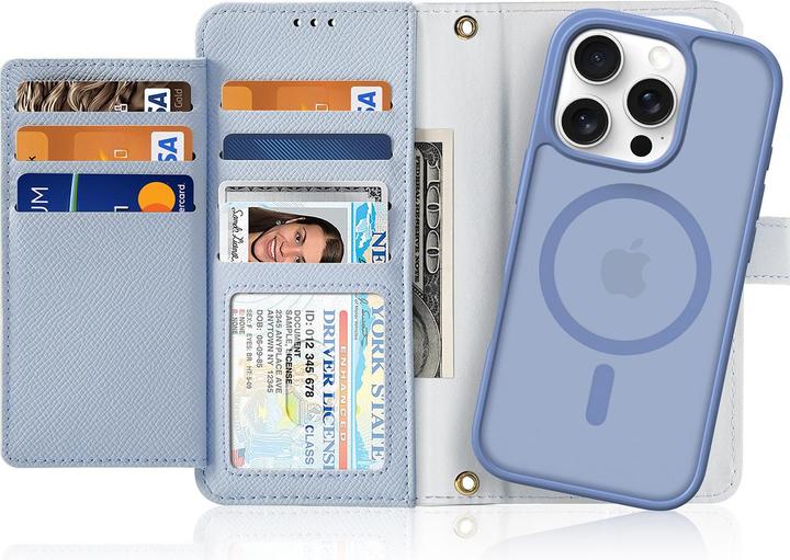 Image du produit Dux Ducis Lawa Series MagSafe Bookcover en similicuir Étui (Apple iPhone 16 Pro)