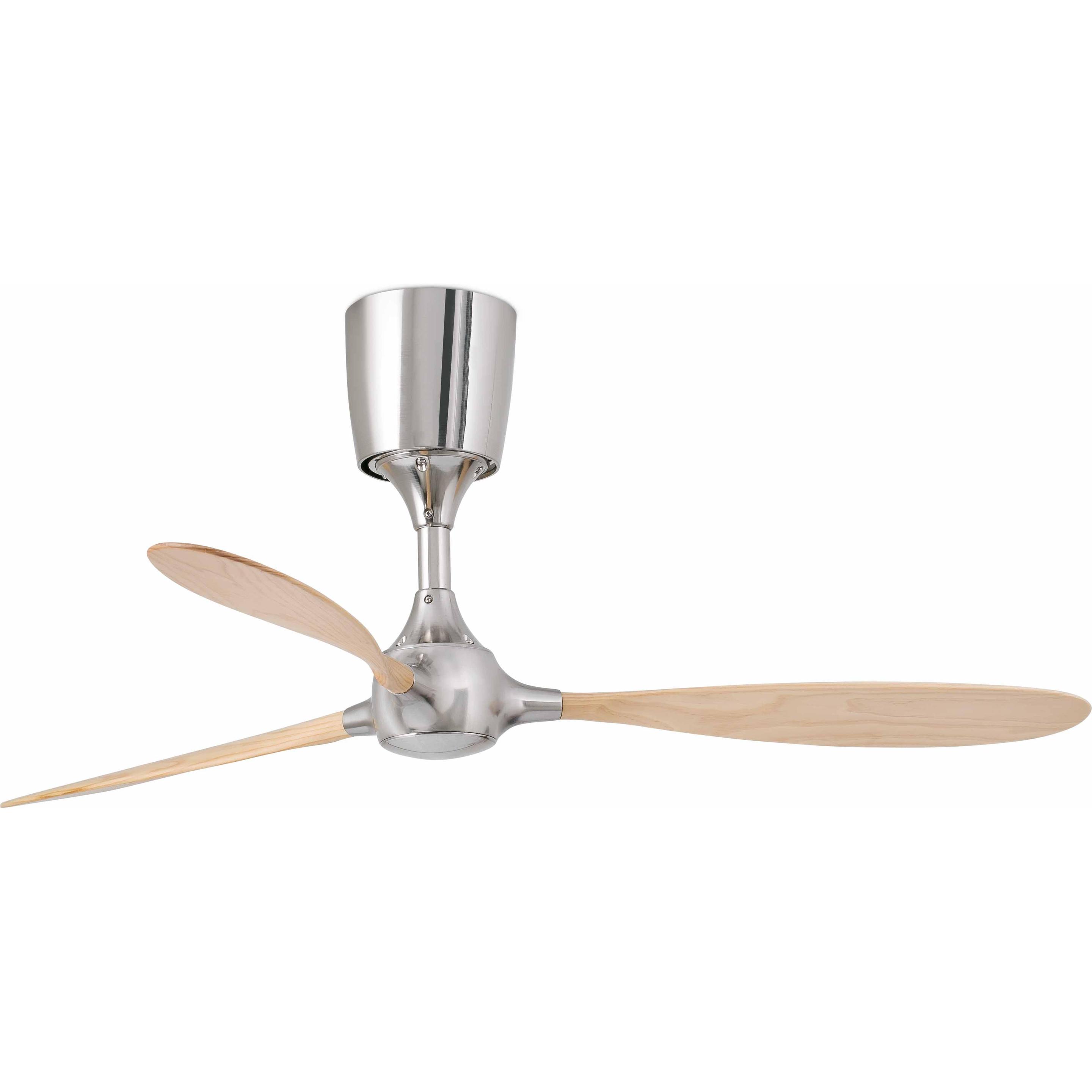 Faro Energiespar Deckenventilator Itaca mit Fernbedienung, Ventilator, Silber