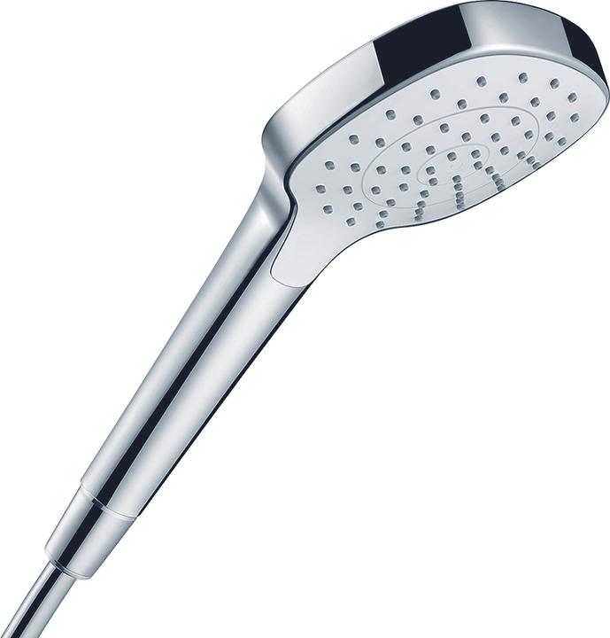 Produktbild hansgrohe HG Handbrause Croma Select E 1jet DN 15 EcoSm Version 7 l/min weiss/chrom (1 Strahlarten, 16 l/min)