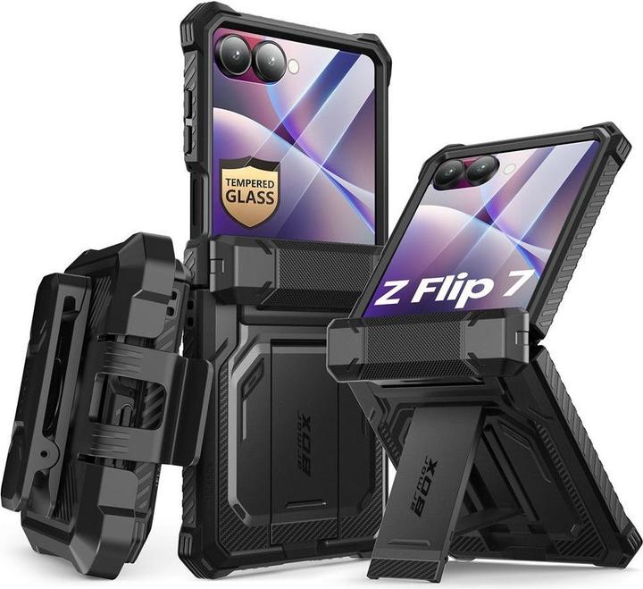 Produktbild Supcase IBLSN Armorbox Case für Samsung Galaxy Z Flip 7 - Schwarz (Samsung Galaxy Z Flip7)