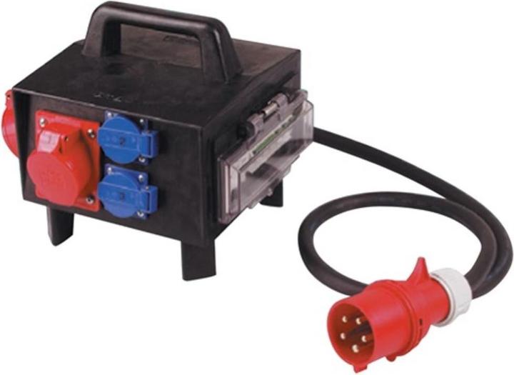 HP Autozubehör Boîte de distribution en caoutchouc massif CEE-32 A, 5 pôles 1xCEE 32 A, 2xCEE 16 A, 3x230V 5 x 6 (5 x, CEE)