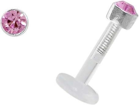 Rosa brillante, Argento, Trasparente