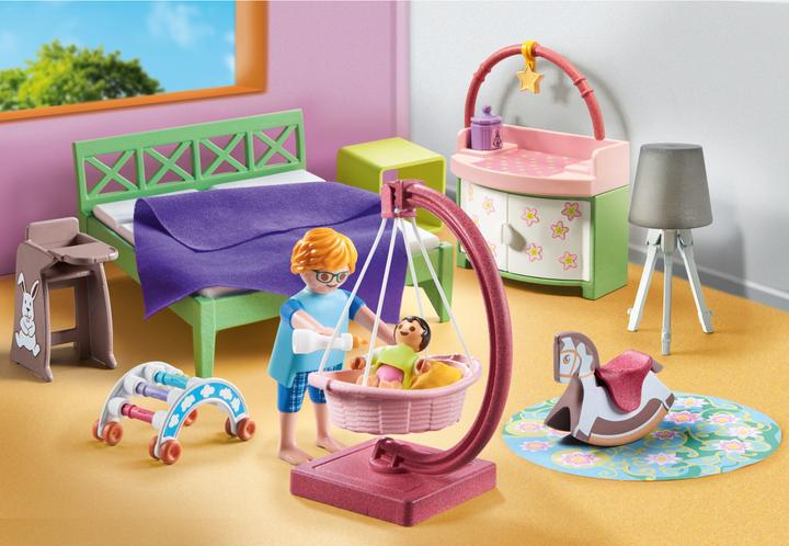 Actual product image Playmobil Bedroom with baby play corner (71609, Playmobil My Life)