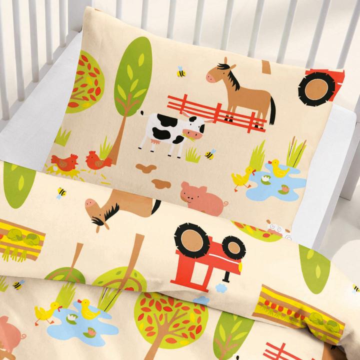 Image du produit Erwin Müller Parure de lit "Ferme" pour enfants