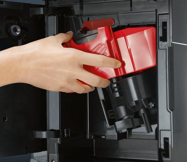 Actual product image Siemens Superautomatic espresso machine with milk container