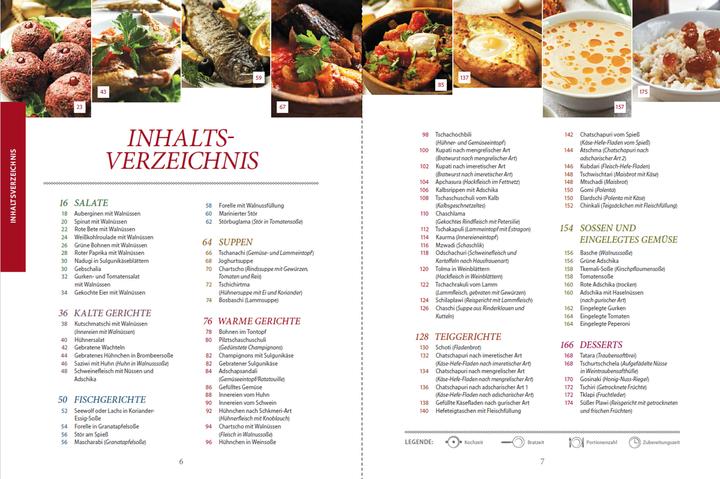 Produktbild Die Georgische Küche (Deutsch, Schota Dwalischwili, 2017)