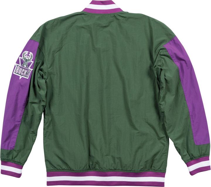 Produktbild Mitchell & Ness M&N Authentic Warm Up Jacke Milwaukee Bucks 1996-97 - S (S)