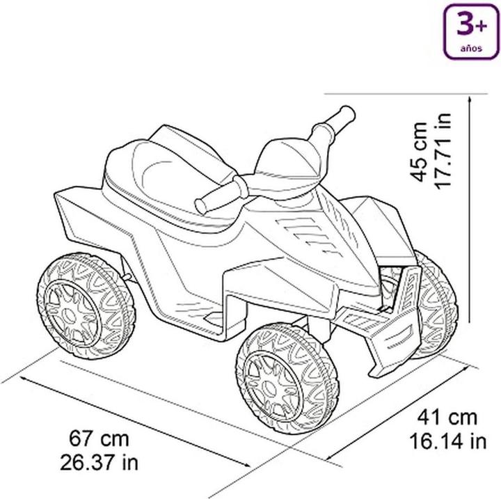 Produktbild Feber Quad Bluey 6V (6 V)