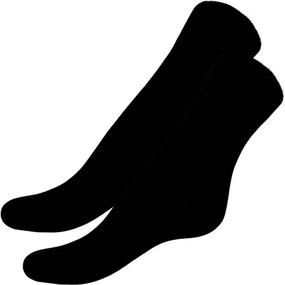 Thumbnail - JTI, Socken, Socken aus Bambus - Schwarz - 2er-Pack - Grösse. 41-45, Schwarz, (2er Pack, 41 - 45)