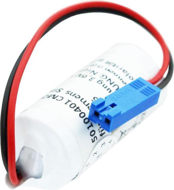 Image du produit AccuCell Batterie passend für Siemens Simatic C7-623 Batterie C7-624, C7-626 C7-633, C7-634 (1 pcs, 1650 mAh)