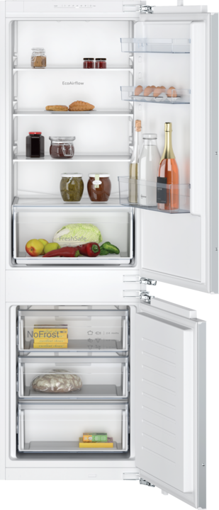 Neff Set aus Einbau-Kühl-Gefrier-Kombination und Zubehör, KI7861FE0 + KS1870Z0, KGMK178NF1 (184 l)