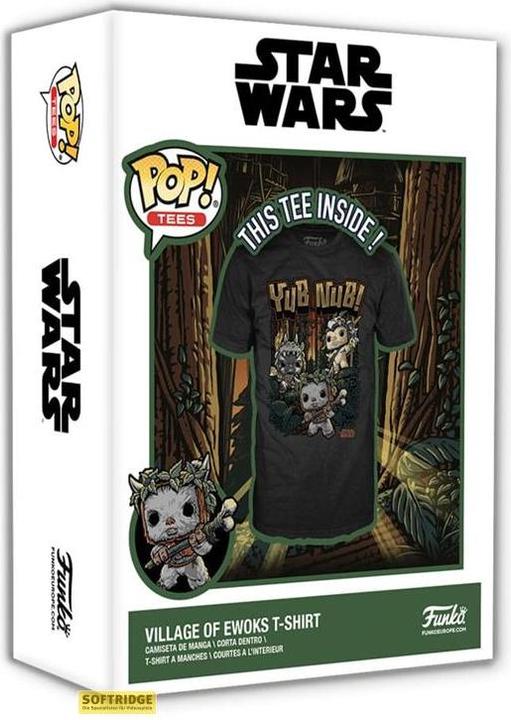 Actual product image Funko Star Wars: Return of the Jedi Boxed Tee T-Shirt Ewok (S) (S)