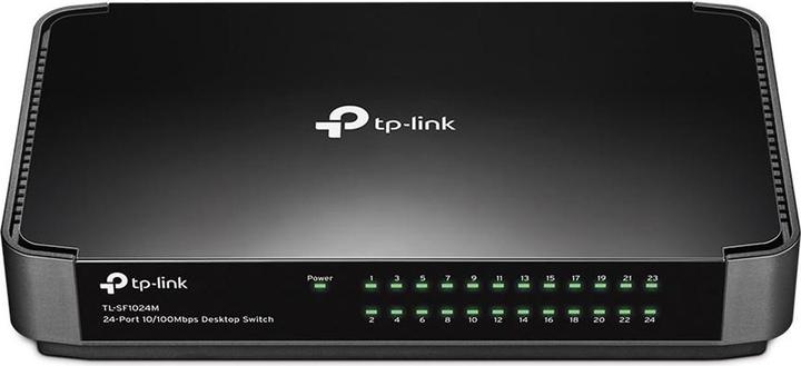 Produktbild TP-Link 24-Port 10/100M Desktop Switch - 24 x 10/100M RJ45 Ports - Plastikgehaeuse (24 Ports)