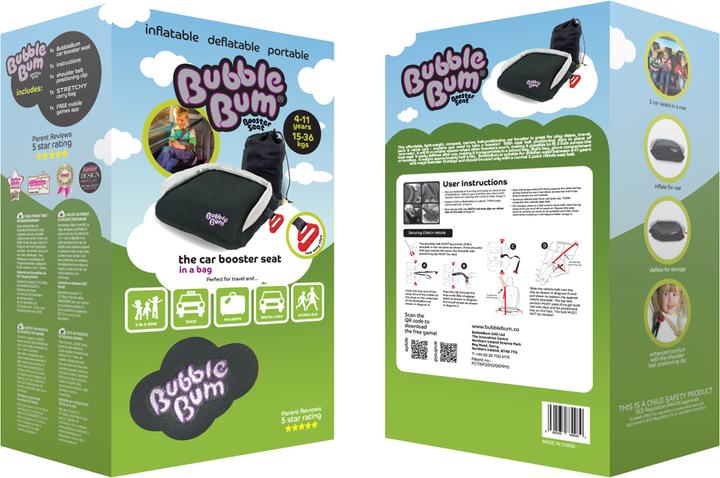 Immagine prodotto BubbleBum Seggiolino gonfiabile per bambini (Seggiolino, ECE R44 Standard)