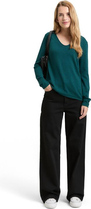 Produktbild Tom Tailor Strickpullover mit V-Ausschnitt (S)