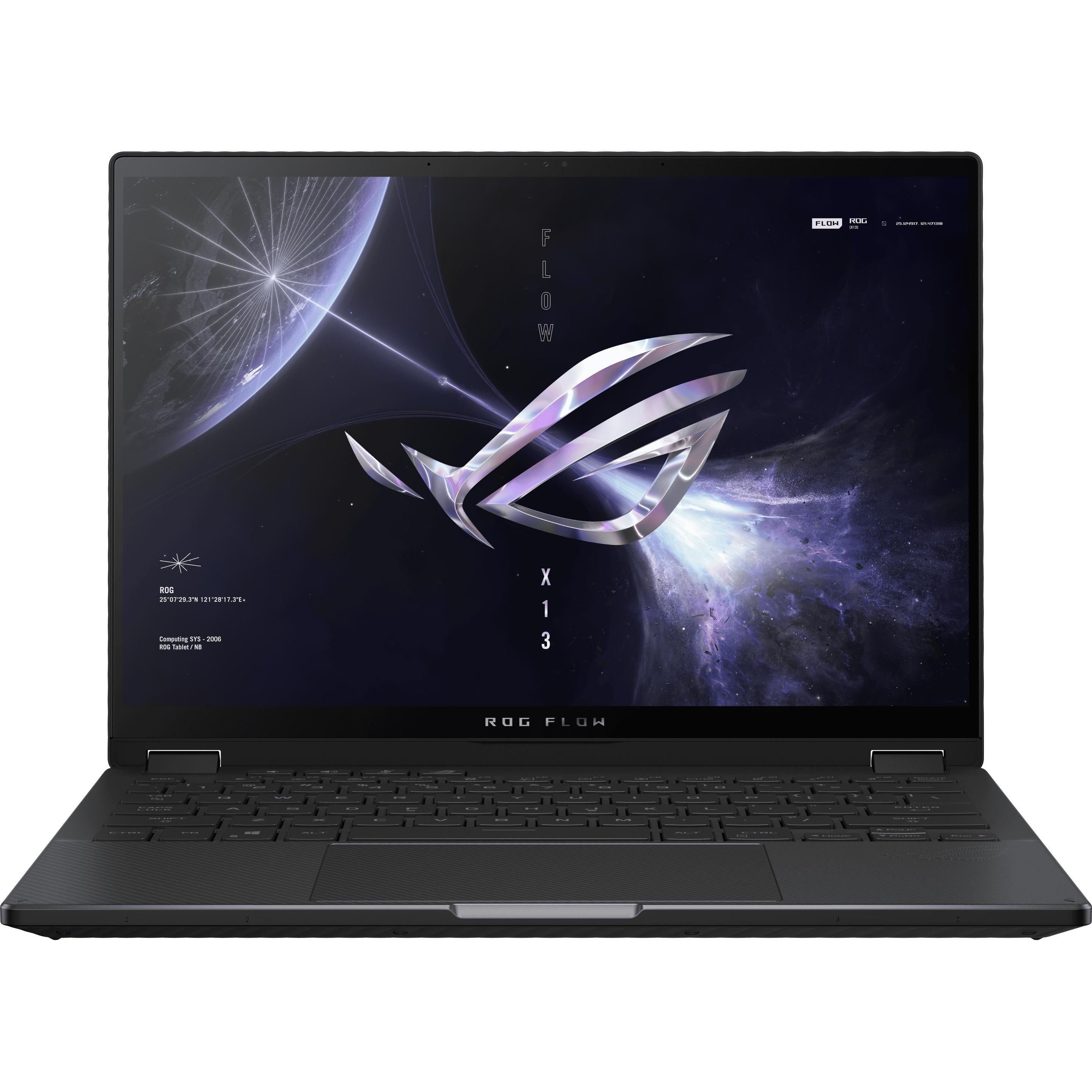 ASUS ROG Flow X13 (13.40", 512 GB, 16 GB, DE, AMD Ryzen 9 7940HS), Notebook, Schwarz