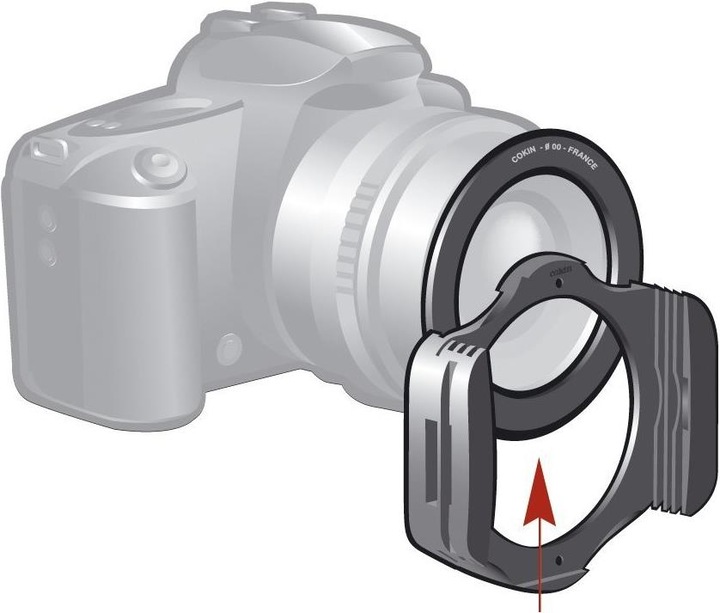 Produktbild Cokin H3H0-25 Gradual ND Filter Kit + Filterhalter (82 mm, ND- / Graufilter, 82 mm)