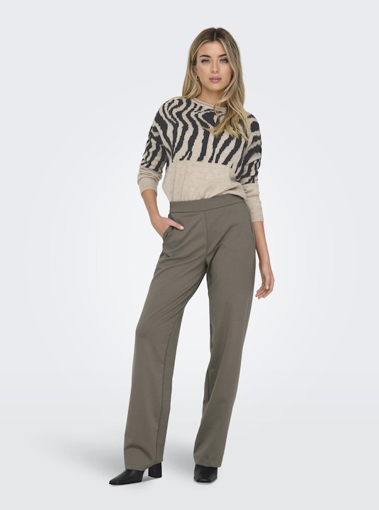 Actual product image Only ONLPEACH Gerade geschnitten Gestrickte Hose Gestrickte Hose (34)