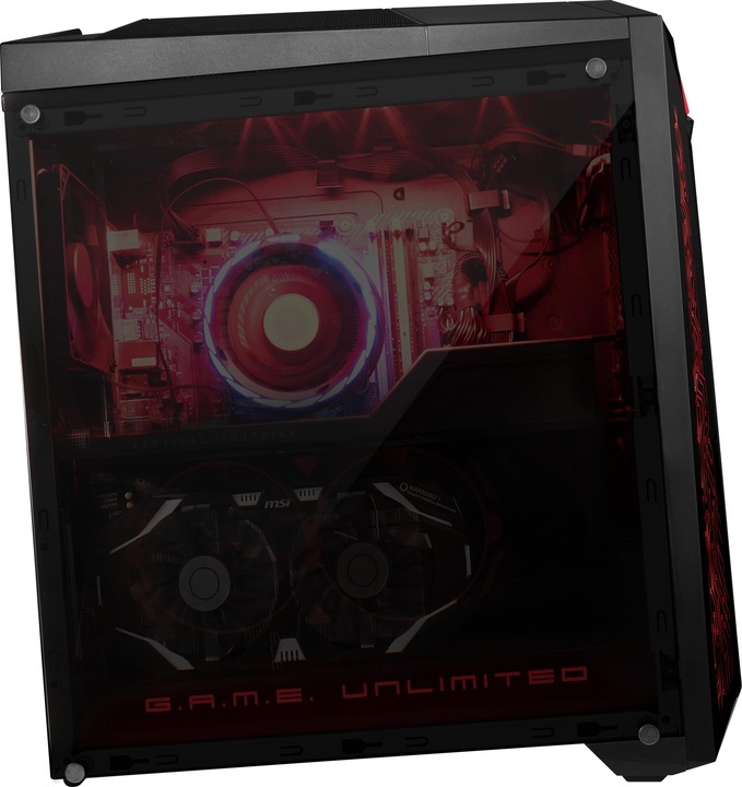 Actual product image MSI Infinite A 8RG-244 (Intel Core i7-8700, 16 GB, 256 GB, GeForce GTX 1070 Ti)