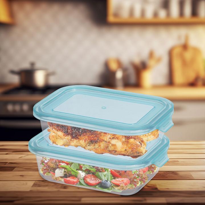 Immagine prodotto Excellent Houseware Barattolo per alimenti in vetro borosilicato, ciotola per alimenti, 630 ml (0.63 l)