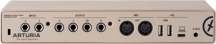 Actual product image Arturia MiniFuse 4 Champagne (USB)