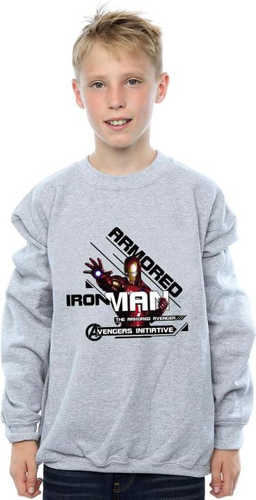 Produktbild Avengers Iron Man Armoured Avenger Sweatshirt Jungen (152, 158)