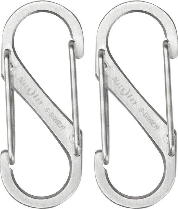 Produktbild Nite Ize Metall S-Biner #1 2er Set