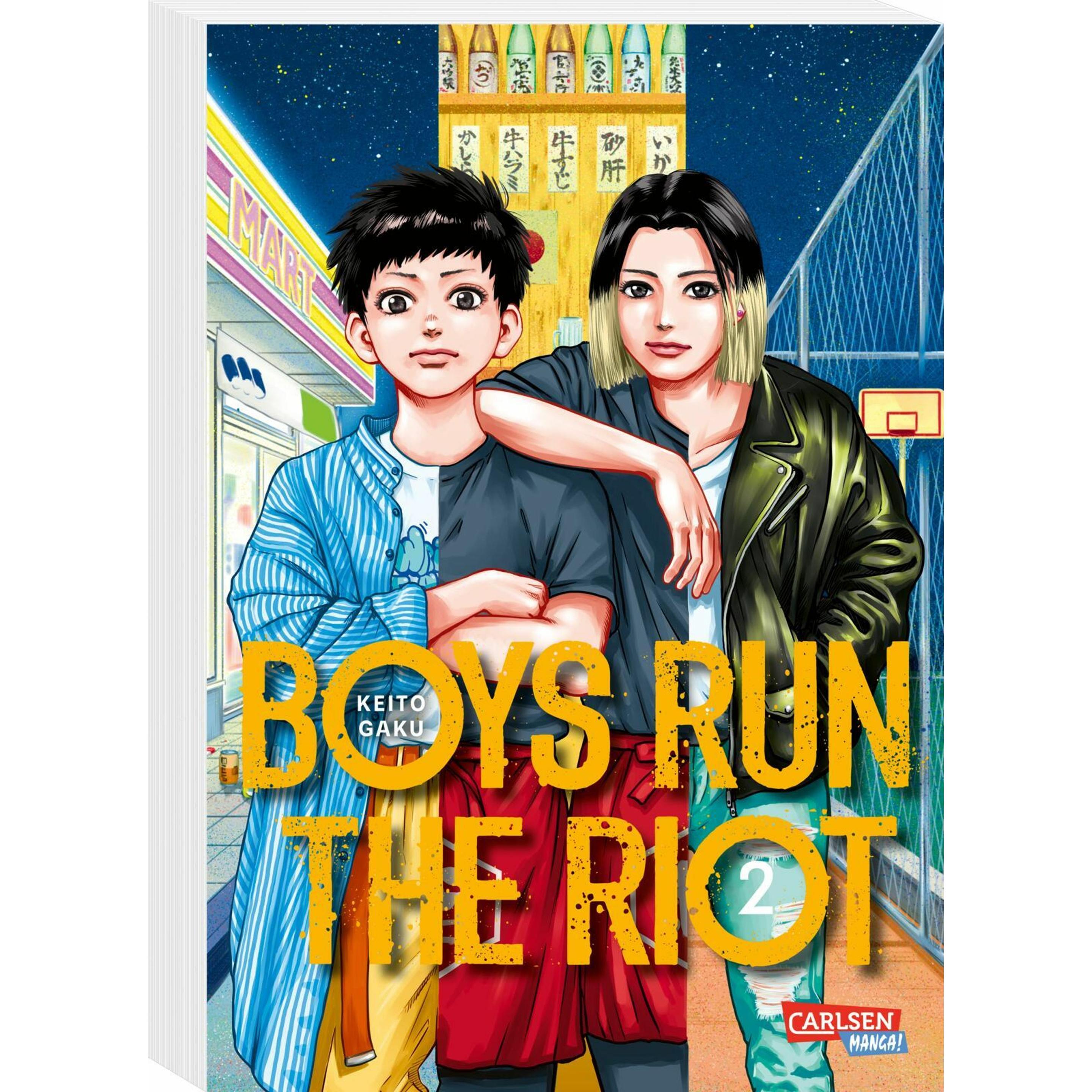 Boys Run the Riot 2, Belletristik von Keito Gaku