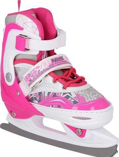 Nils Rollschuhe/Eiskunstlauf Extreme NH10927 2in1 dunkelrosa - PU80 mm/82A (L 39-42) (40)