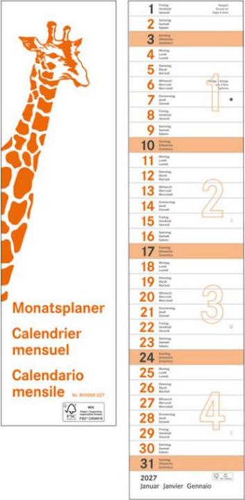 Giraffen-Kalender (Spezial)